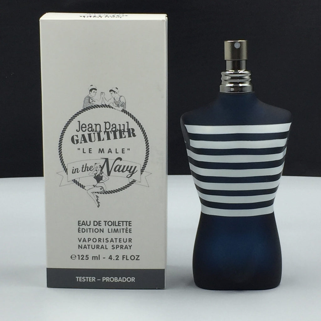 Jean Paul Gaultier in the navy